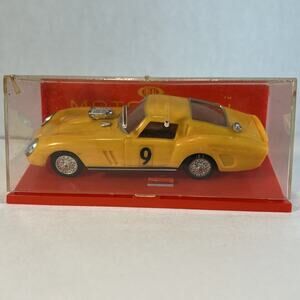 1960s Ideal Motorific Ferrari #9 Battery Operated Car w/ Original Display Case